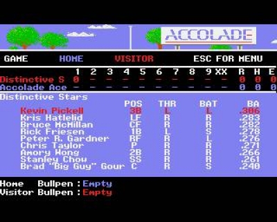 Screen ze hry Hardball II