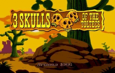 Screen ze hry 3 Skulls of the Toltecs