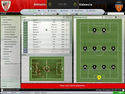 Screen Worldwide Soccer Manager 2008