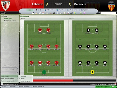 Screen Worldwide Soccer Manager 2008