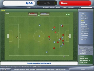 Screen ze hry Worldwide Soccer Manager 2006