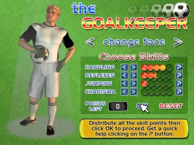 Screen ze hry Goalkeeper, The