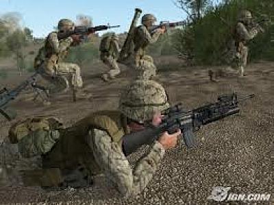 Screen ze hry ArmA: Combat Operations