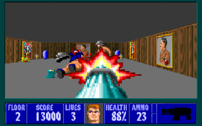 Screen ze hry Wolfenstein 3-D