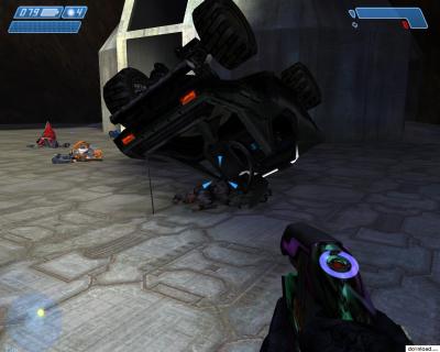 Screen ze hry Halo: Combat Evolved