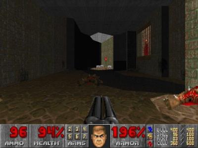 Screen ze hry Doom II