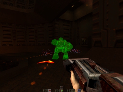 Screen ze hry Quake II Mission Pack: The Reckoning