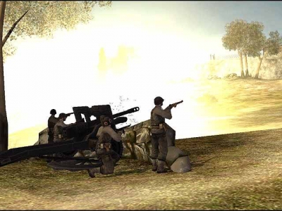 Screen ze hry Battlefield 1942: The Road to Rome