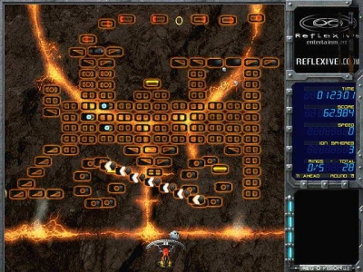 Screen ze hry Ricochet: Lost Worlds