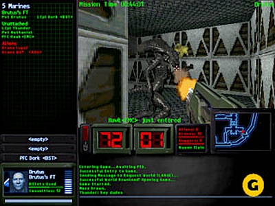 Screen Aliens Online