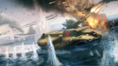 Artwork ke he Command & Conquer: Red Alert 3