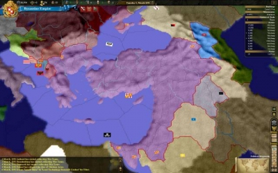 Screen ze hry Europa Universalis III: In Nomine