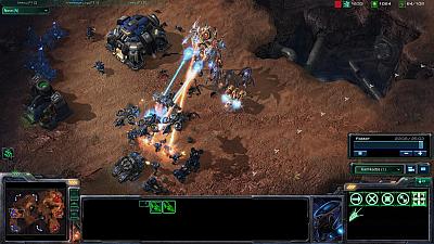 Screen ze hry StarCraft II: Wings of Liberty