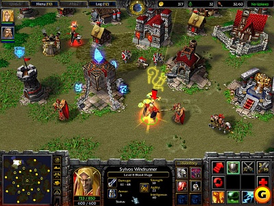 Screen Warcraft III: Reign of Chaos