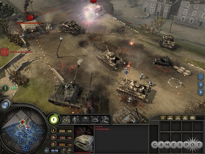 Screen Company of Heroes: Opposing Fronts