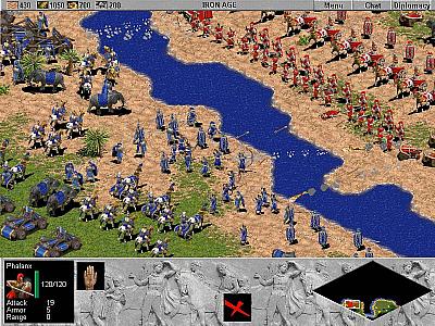 Screen ze hry Age of Empires: The Rise of Rome