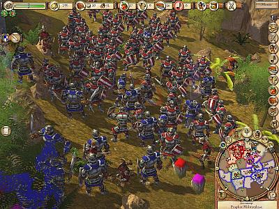 Screen ze hry Settlers VI: Rise of an Empire, The