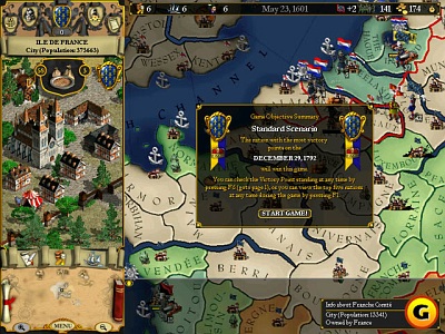 Screen Europa Universalis