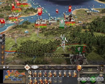 Screen Medieval II: Total War