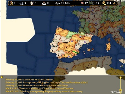 Screen Europa Universalis II