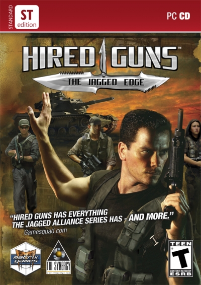 Obal hry Hired Guns: The Jagged Edge