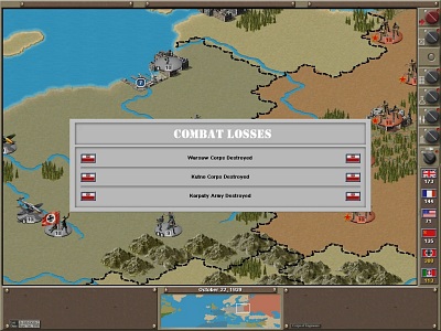 Screen Strategic Command 2: Blitzkrieg