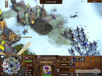 Screen ze hry Age of Empires III: The WarChiefs