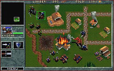 Screen ze hry Warcraft: Orcs & Humans