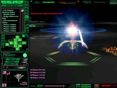 Screen ze hry Star Trek: Starfleet Command