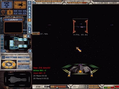 Screen ze hry Star Trek: Starfleet Command: Orion Pirates