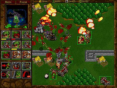 Screen ze hry Warcraft II: Battle.net Edition