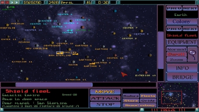 Screen ze hry Imperium Galactica