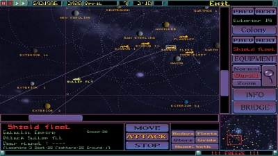 Screen ze hry Imperium Galactica