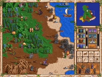 Artwork ke he Heroes of Might and Magic II: The Price of Loyalty