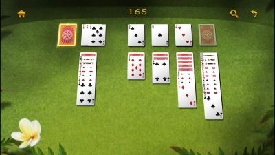 Screen ze hry Solitaire