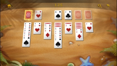 Screen ze hry Solitaire