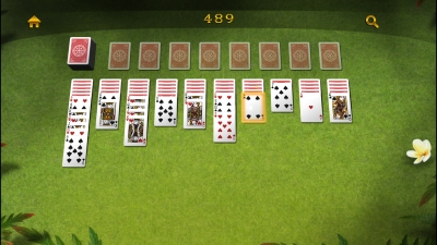 Screen ze hry Solitaire