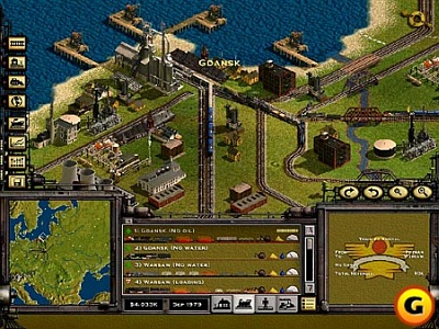 Screen Railroad Tycoon II