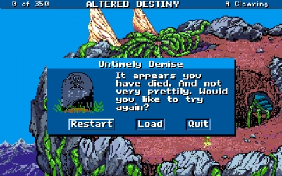 Screen ze hry Altered Destiny