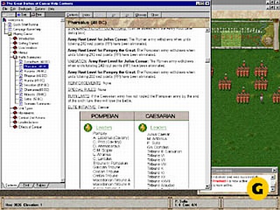Screen Great Battles of Caesar