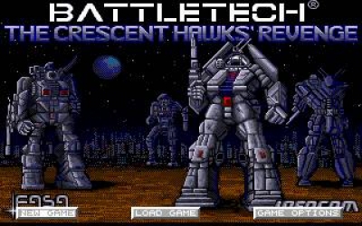 Screen ze hry Battletech: The Crescent Hawks Revenge