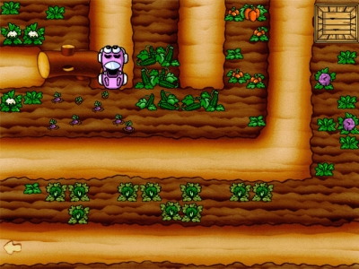 Screen ze hry Putt-Putt Enters The Race