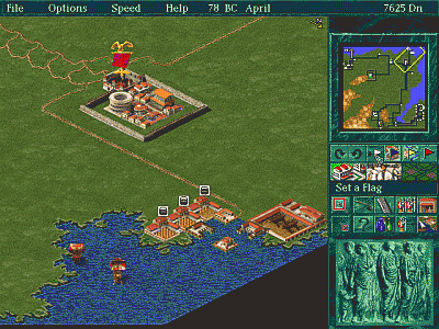 Screen ze hry Caesar II