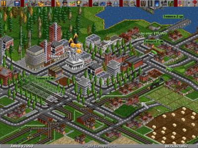 Screen ze hry Transport Tycoon Deluxe