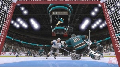 Screen ze hry NHL 2K9