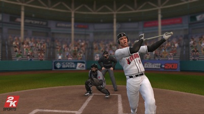 Screen Major League Baseball 2K8