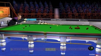 Screen ze hry World Snooker Championship 2007