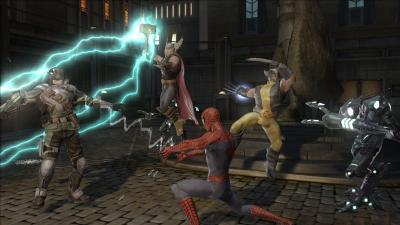 Screen ze hry Marvel: Ultimate Alliance 2