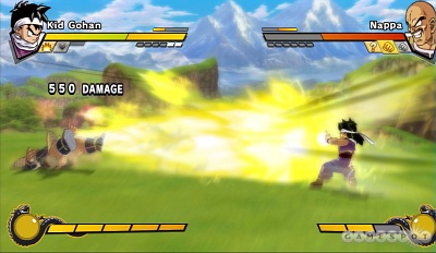 Screen Dragon Ball Z: Burst Limit