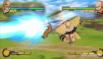 Screen Dragon Ball Z: Burst Limit